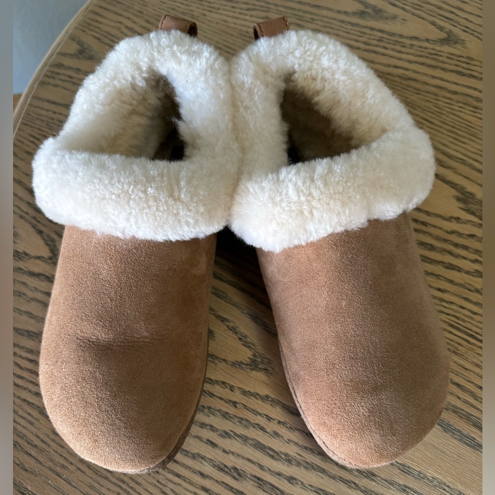 Haflinger shearling lined shoes
